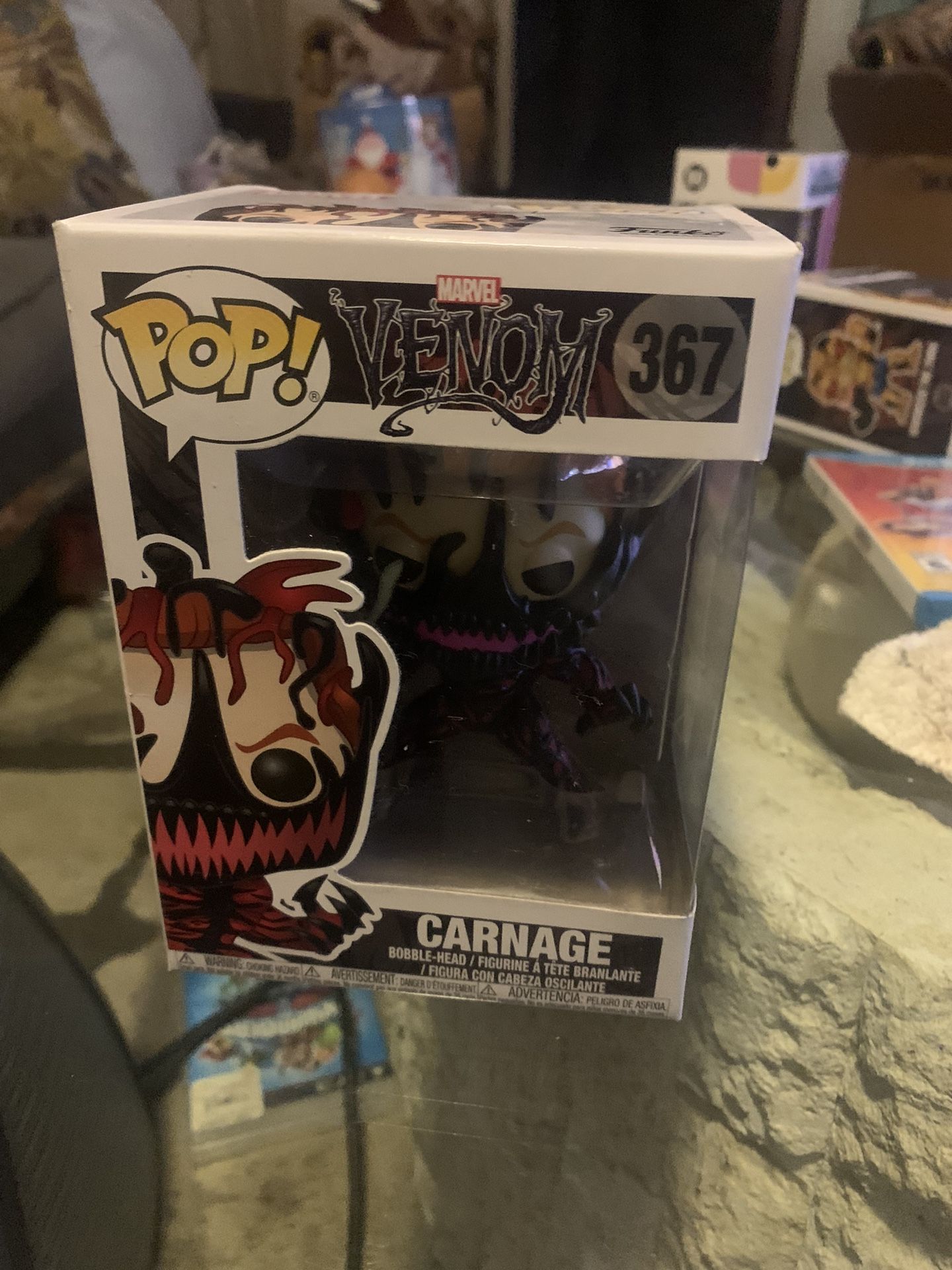 Funko Pop Marvel: Venom Carnage/Cletus Kasady Collectible Figure (373)