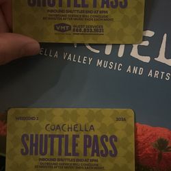 Coachella Shuttle Passes 