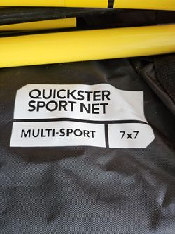 SKLZ Quickster 7' x 7' Net w/ Removable Target