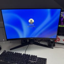 ASUS TUF Gaming VG27VH1BR 27” Curved Monitor