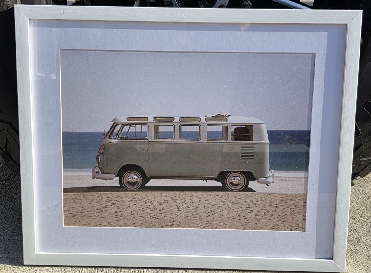 Framed Beach Art