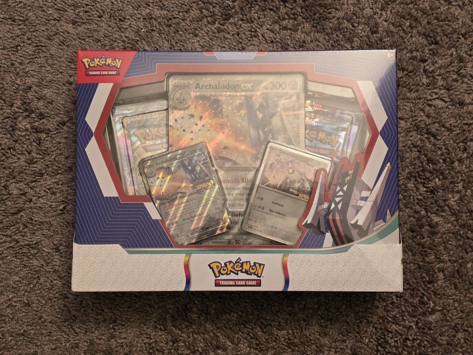 Pokémon Reshiram Ex Archaludon Ex Box Set