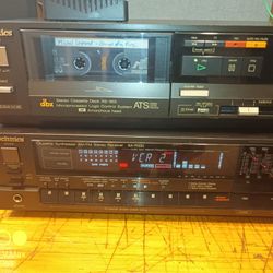 Technics SAR 330 Receiver + Technics RS 955 Tape Deck 