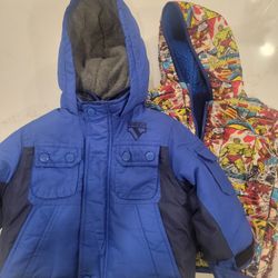 2T Coats / Jackets - Oshkosh and Marvel