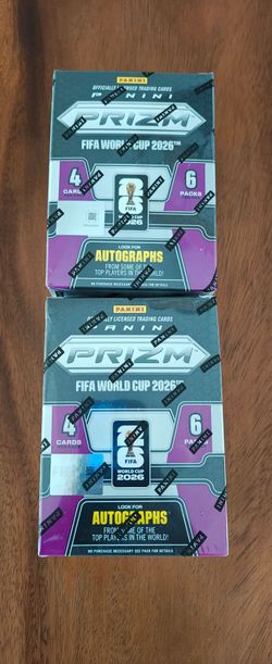 Panini Prizm FIFA World Cup 2026 Blaster Box (x2)