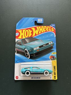 Hot Wheels HW Art Cars Back To The Future DMC DeLorean