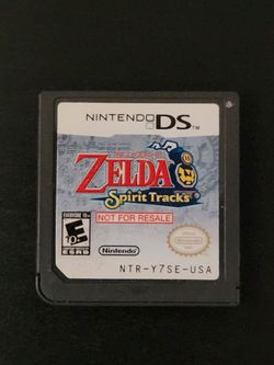 Nintendo DS The Legend of Zelda: Spirit Tracks Not For Resale Demo Game Only