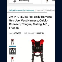Harness And Lanyard 