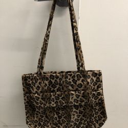 Leopard Print Shoulder  Bag