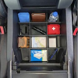 Center Console Organizer for Ford F150 (2021-2026) (Full Console w/Bucket Seats ONLY)