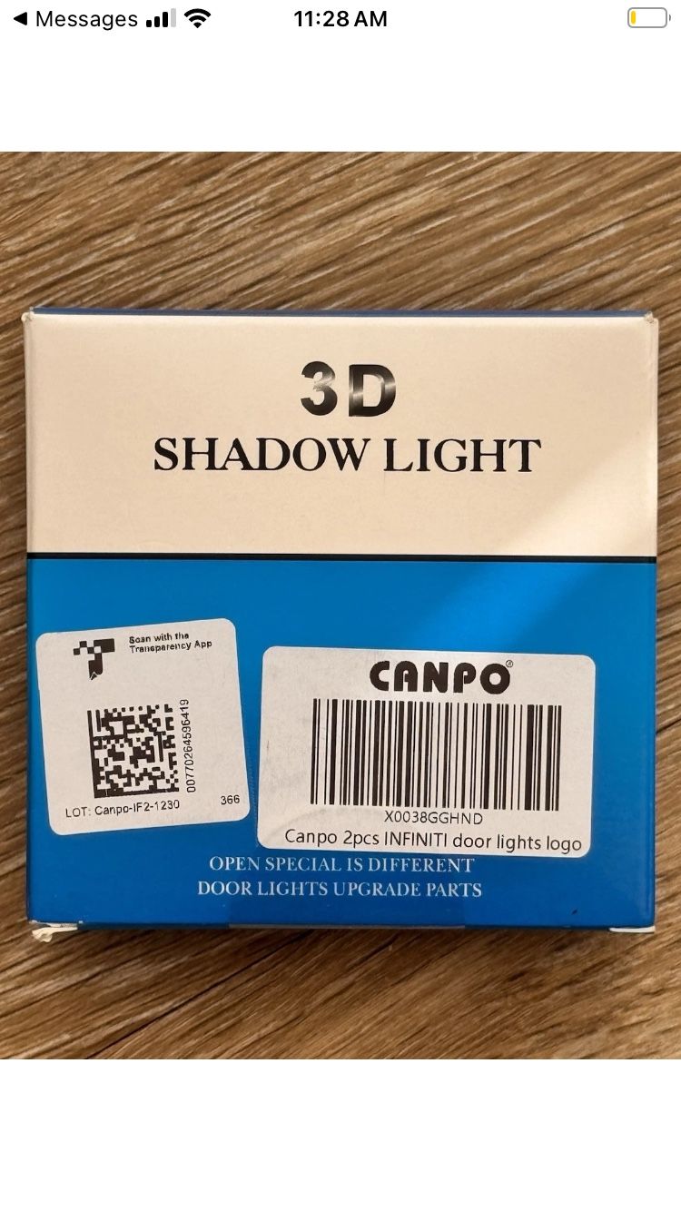 3d Shadow Light Infiniti