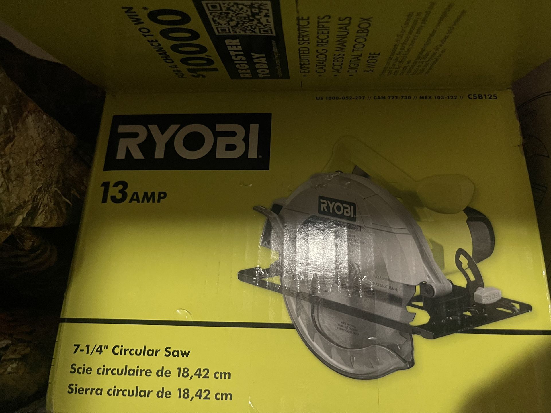Ryobi Circular Saw 7-1/4