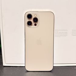 Gold iPhone 12 Pro Max 128 Gb