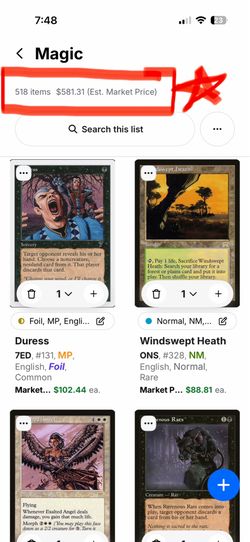 Magic The Gathering Vintage Lot WOTC