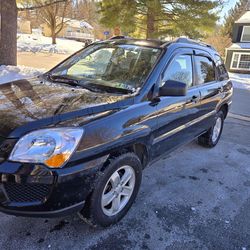 Kia sportage black 4wd 2.7 litter v6