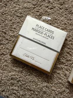Wedding items