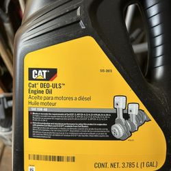 CAT Engine Oil 15w40 4 Pack 