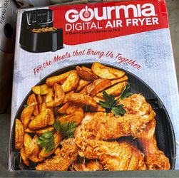 Gourmia 4-Quart Digital Air Fryer with 12 One-Touch Presets, GAF414, Black