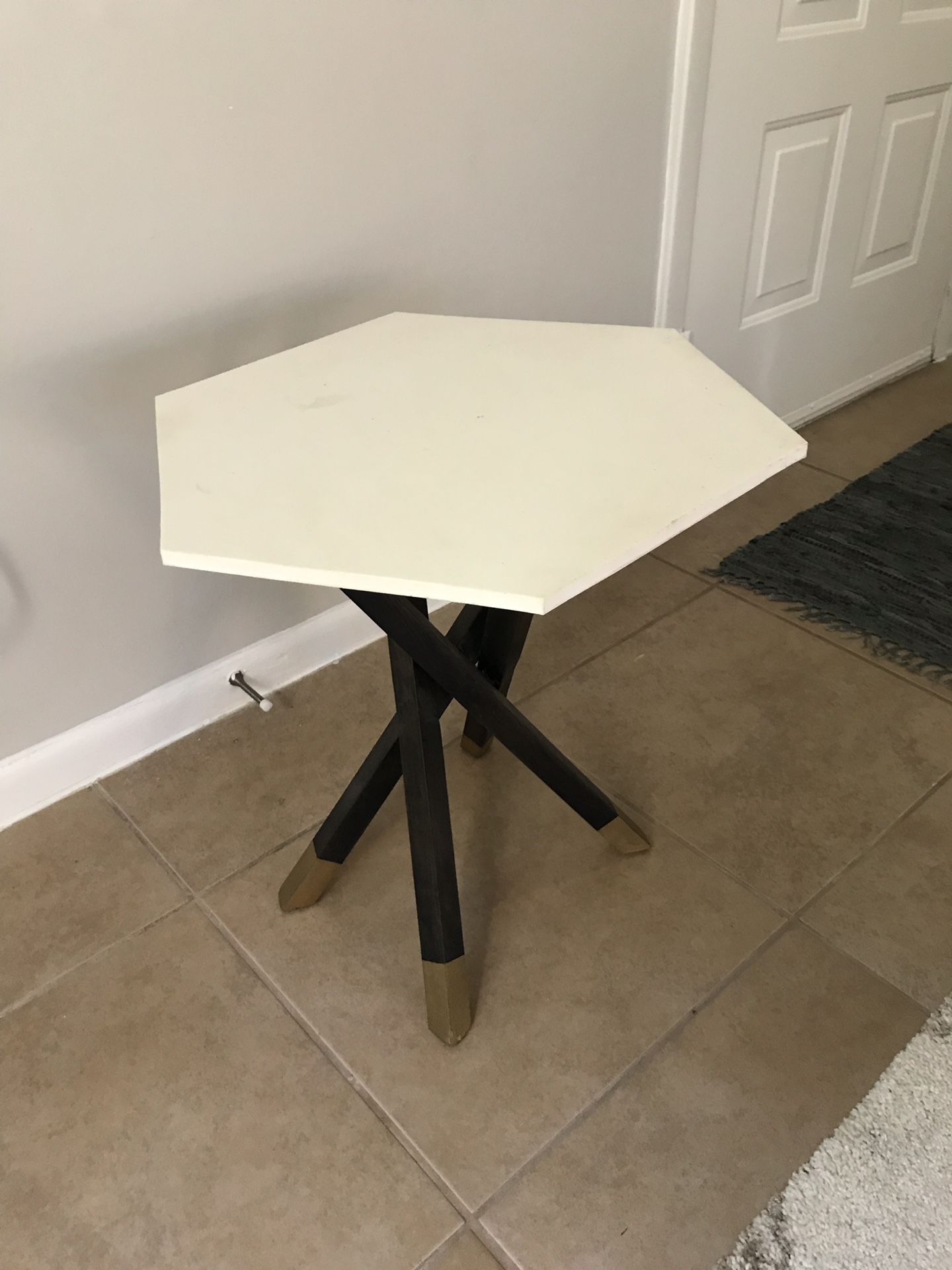 Handmade Up-cycled End Table