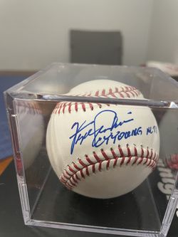 Ferguson Jenkins Autographed Baseball