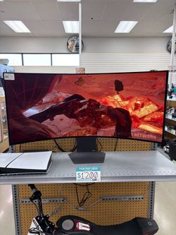 Curve Lg monitor