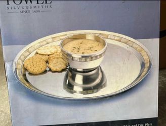 Towle Chip & Dip Plate