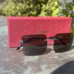 Cartier Oversized Forest Green Shades