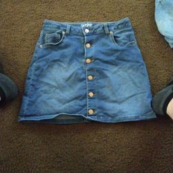 Denim Skirt