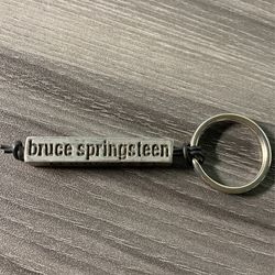 Vintage Bruce Springsteen Key Chain