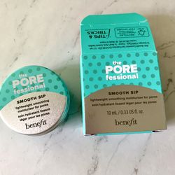 Benefit The POREfessional Smooth Sip Lightweight Gel Moisturizer 0.33oz 