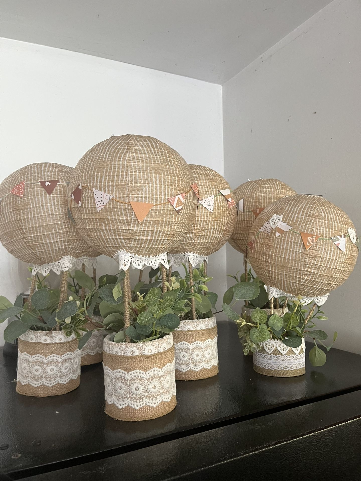 Hot Air Balloon Baby Shower Decor