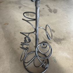 Iron Wine Rack 
