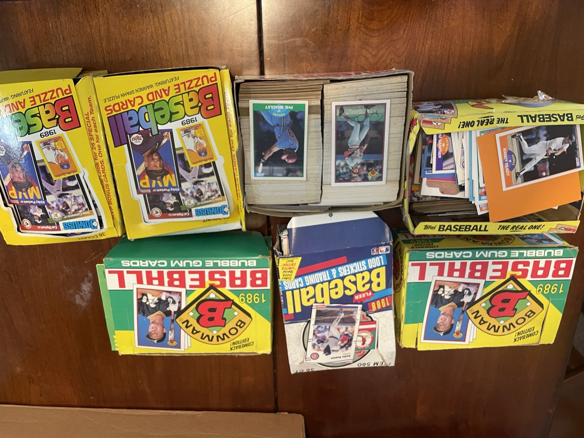 1988 & 1989 Baseball Cards