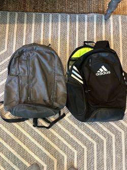 Nike and Adidas Backpacks