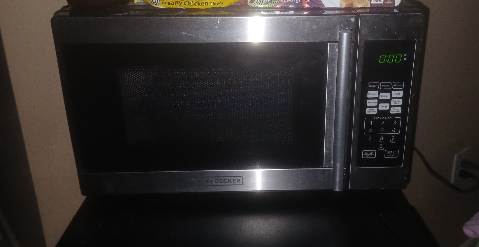 Microwave AND Fridge