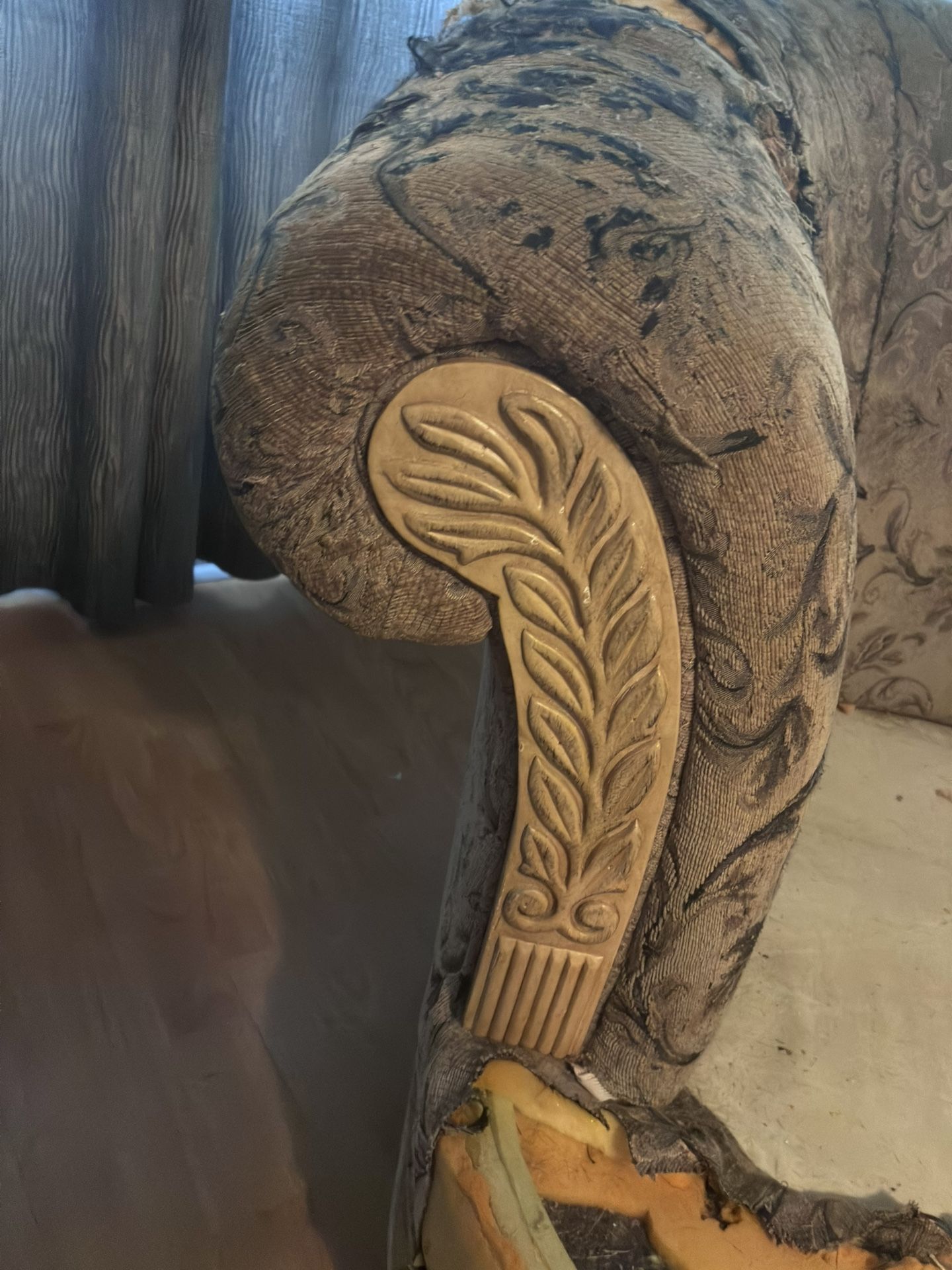 Vintage Patterned Armchair