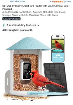 Smart bird feeder