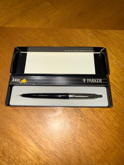 Vintage Parker Jotter Burgundy Ballpoint Pen w/ Original Box - 1980s