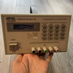 AMREL American Reliance Programmable DC Power Supply PPS 250-0.8