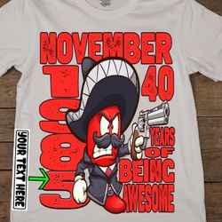 Small, medium, Large, extra large T-shirts 