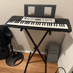keyboard with stand
