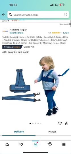Mommy’s helper toddler leash 2