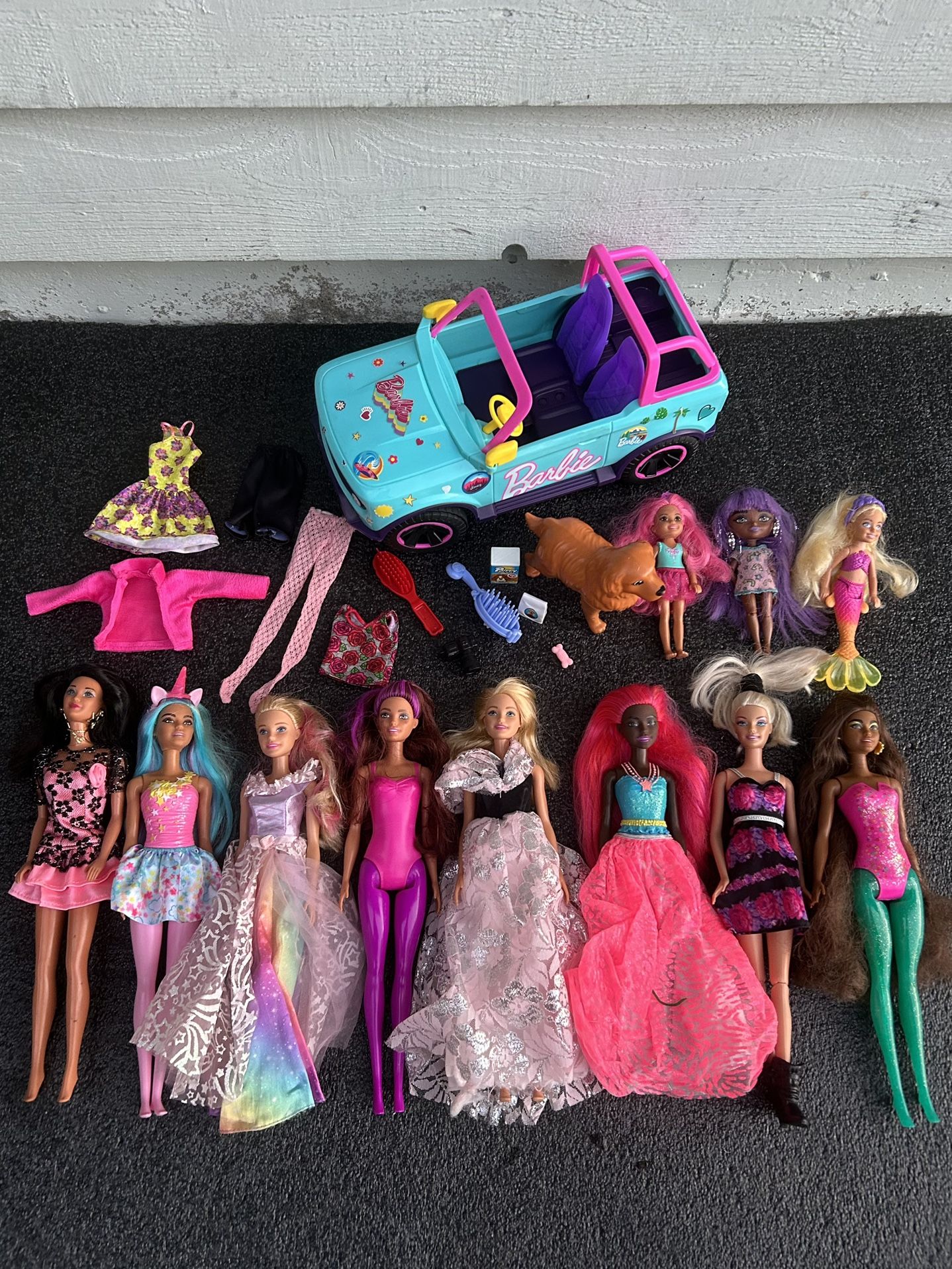 Barbie Dolls Dog SUV and More