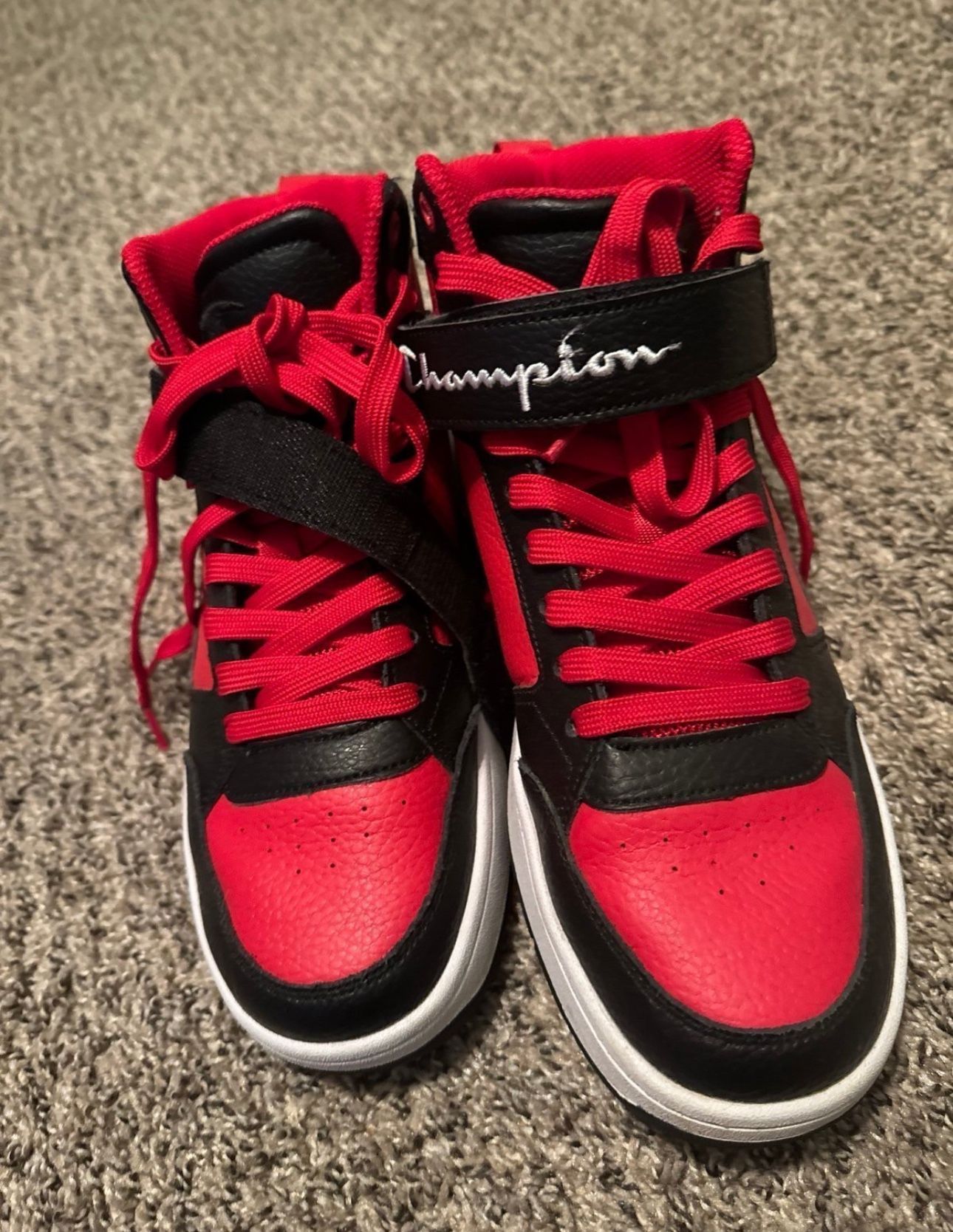 Men’s 7.5 Champion High Tops Used