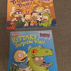 Rug Rat Nickelodeon Paperback book bundle