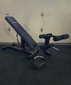 Ironmaster super bench leg curl attachment  $80