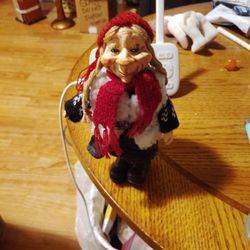 Vintage Norwegian Troll Woman W/ Winter Braids 