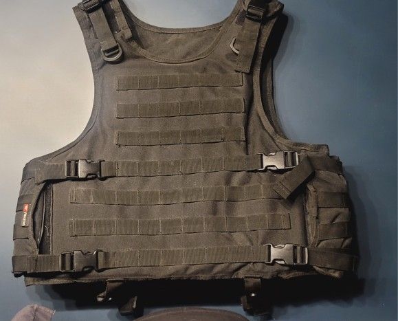 Plate Carrier Tactical Molle Vest with L3 soft armour