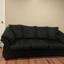Brand New Black Comfortable Couch  