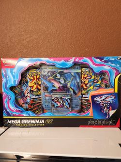 Brand new Mega Greninja ex Premium Collection